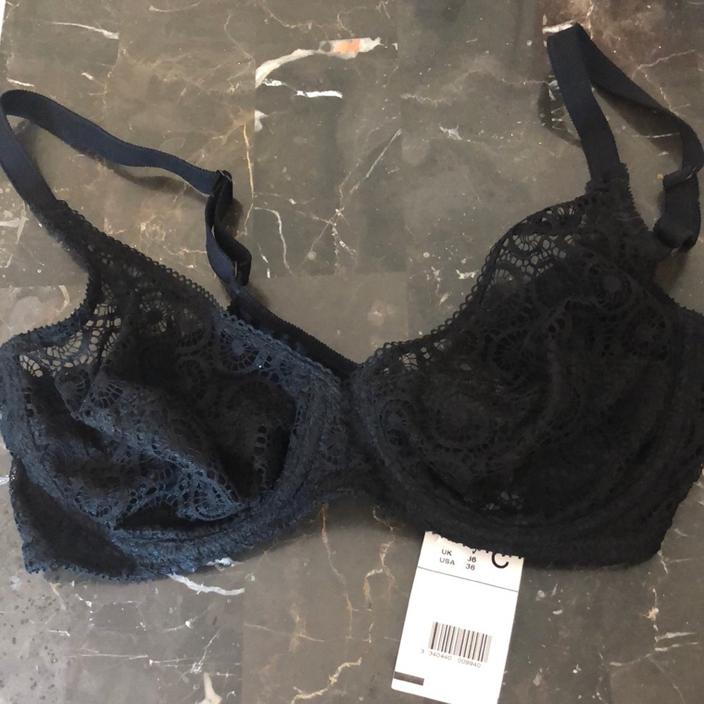 Chantelle 36C lace push up bra